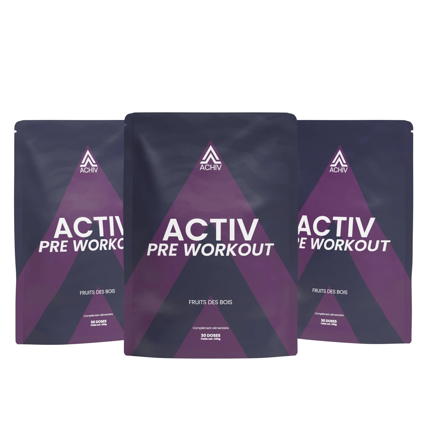 PRE WORKOUT ACTIV : ÉNERGIE, PERFORMANCE, FOCUS ACHIV