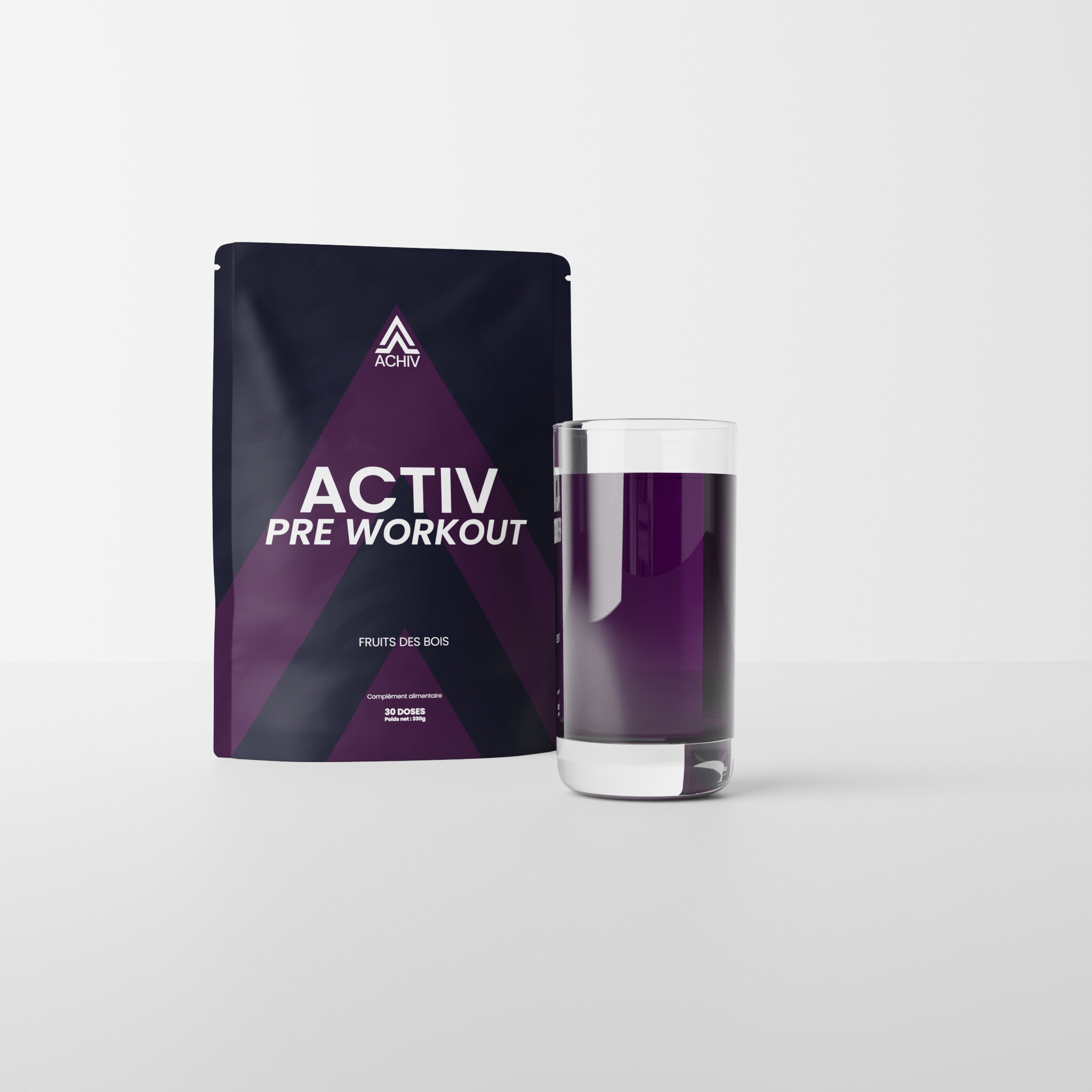 PRE WORKOUT ACTIV : ÉNERGIE, PERFORMANCE, FOCUS ACHIV